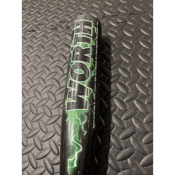 RARE WORTH AMP SBAMP2 28” 2 1/4 DIA 16 Oz SOFTBALL BAT X-Tended Sweetspot Tech - Picture 3 of 8
